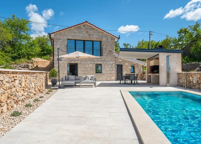 Hideaway Stonehouse Pool For 2 Dalmatia Imotski וילה